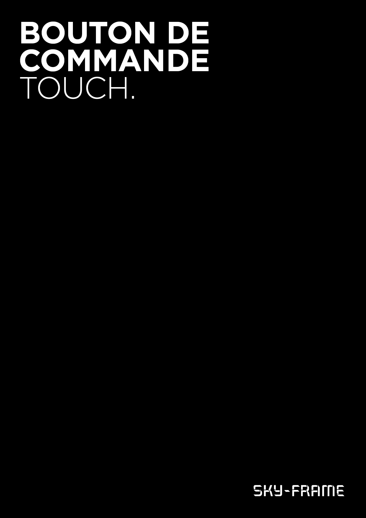 Preview for Bouton de commande Touch