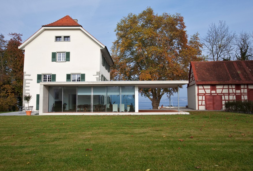 Seesicht - Fensterfront Sky-Frame - Schlössli Krall, CH