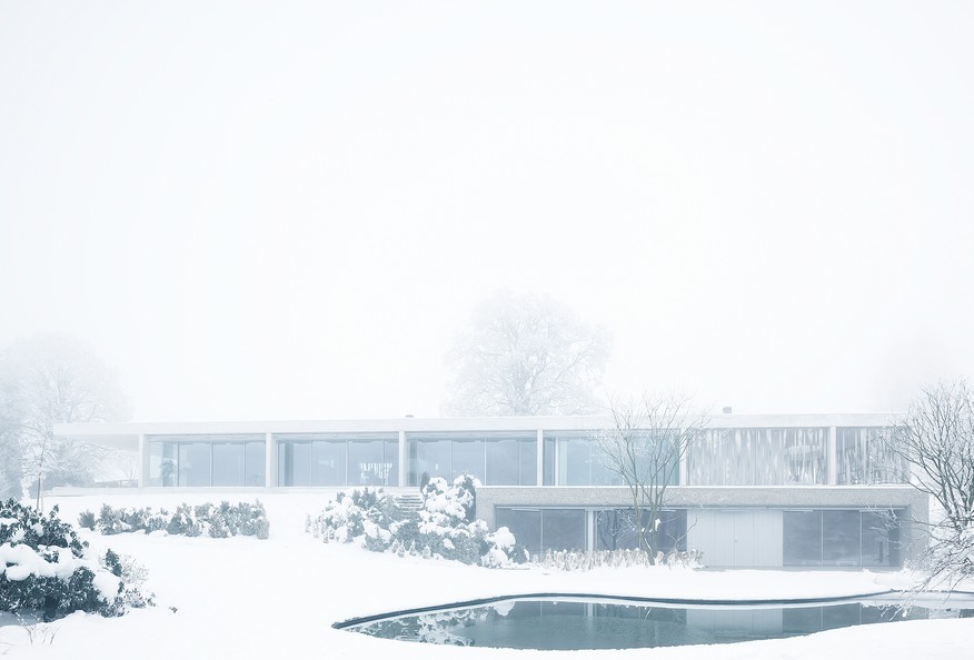 Biotop Winter - Glasfront Sky-Frame - Villa in Appenzell, CH