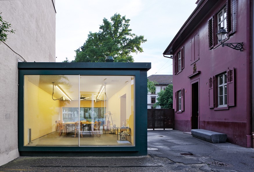 Büro Herzog de Meuron - Fenster rahmenlos - Herzog & de Meuron Büroumbau, CH