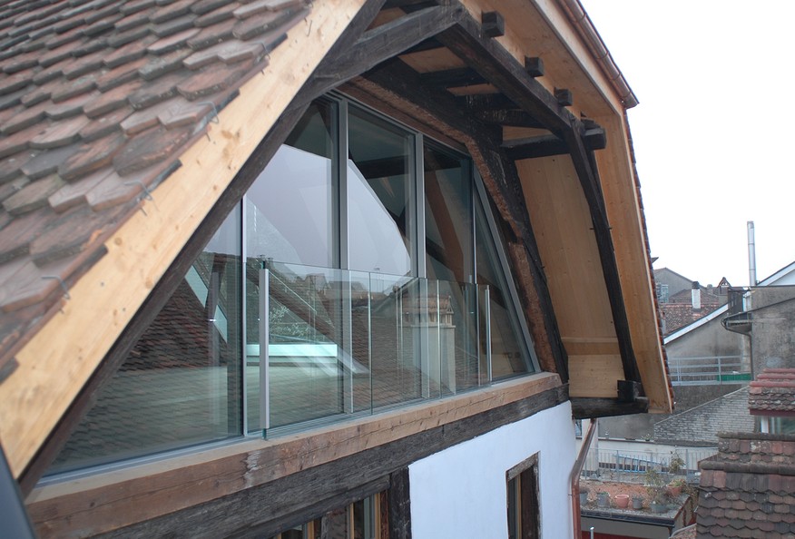 Dachstock - Fenster isoliert - Dachwohnung Thun, CH